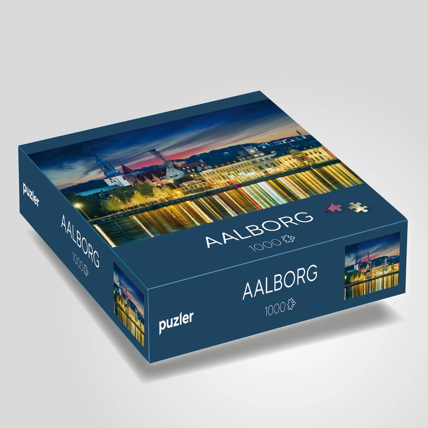Aalborg - puslespil med 1000 brikker fra primo feb.