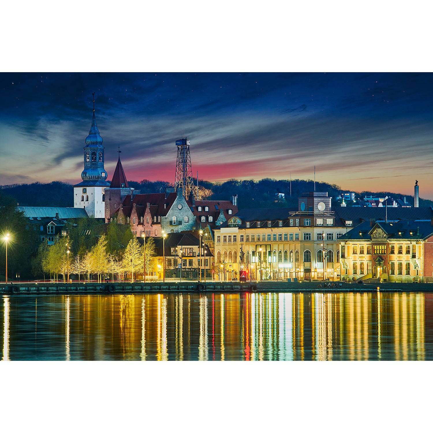 Aalborg - puslespil med 1000 brikker fra Puzler