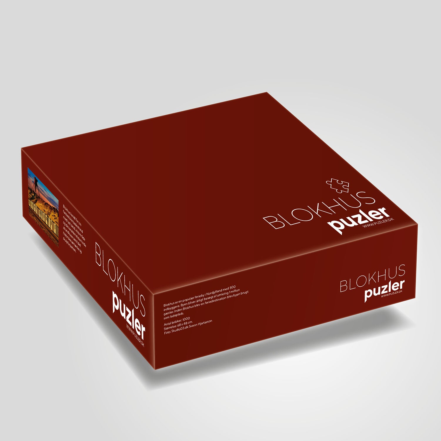 Blokhus - puslespil med 1000 brikker fra Puzler