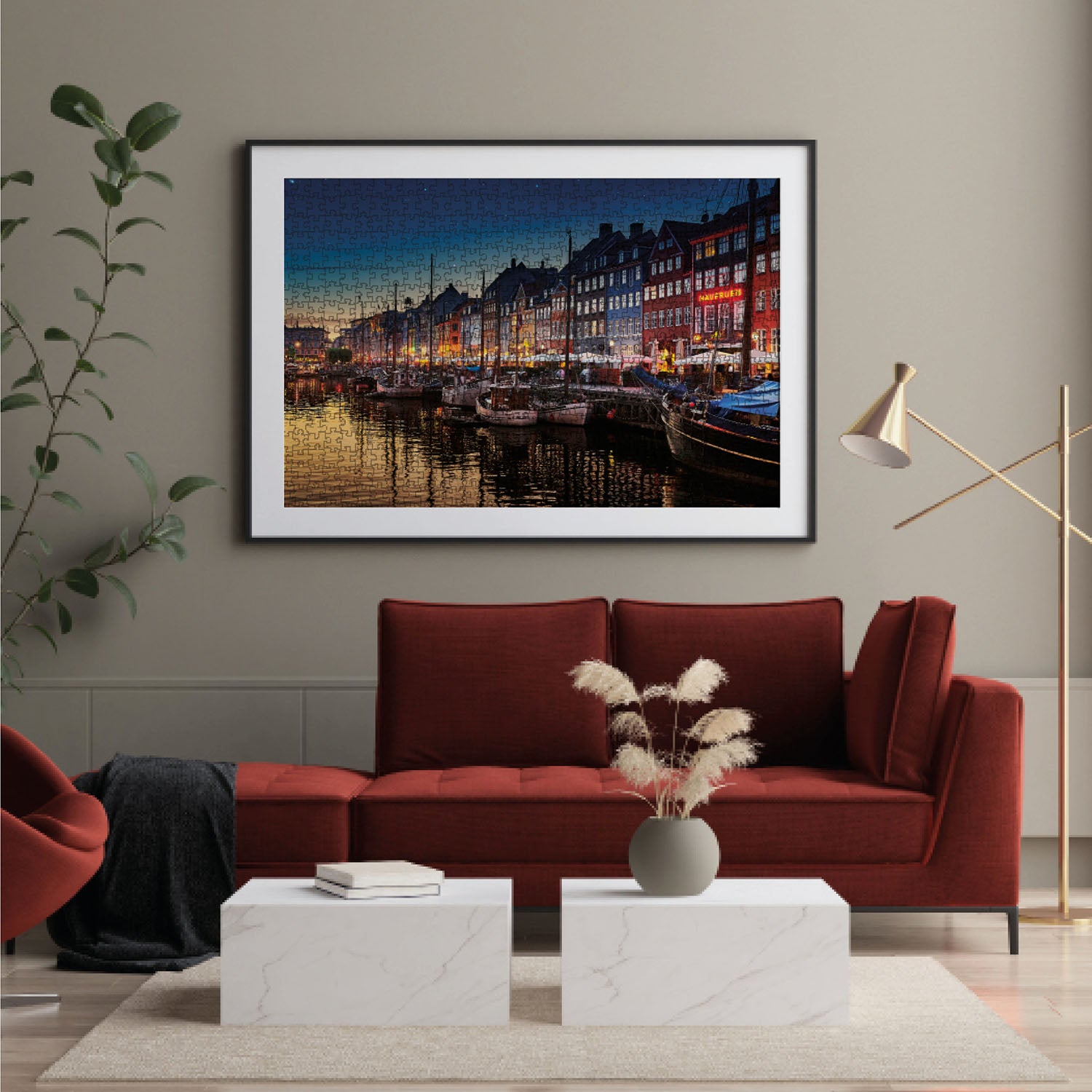 København - puslespil med 1000 brikker