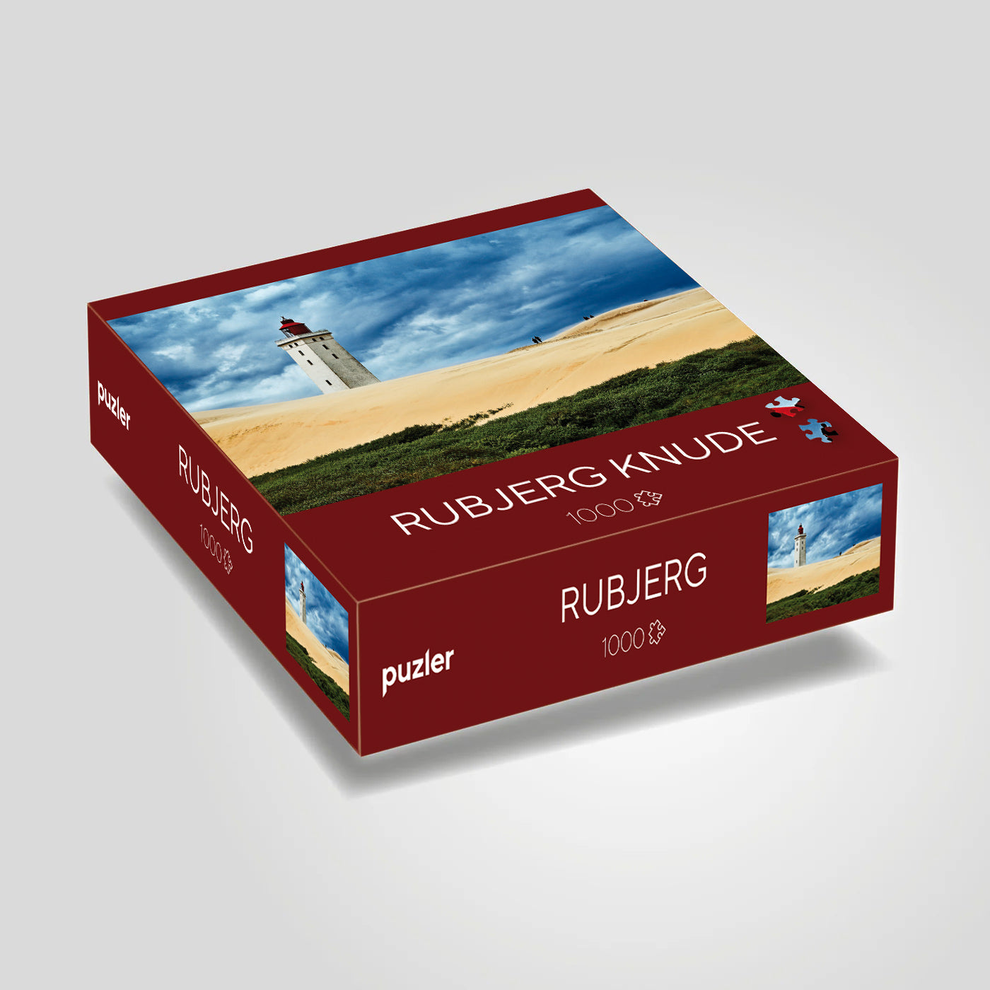 Rubjerg - puslespil med 1000 brikker fra primo feb.